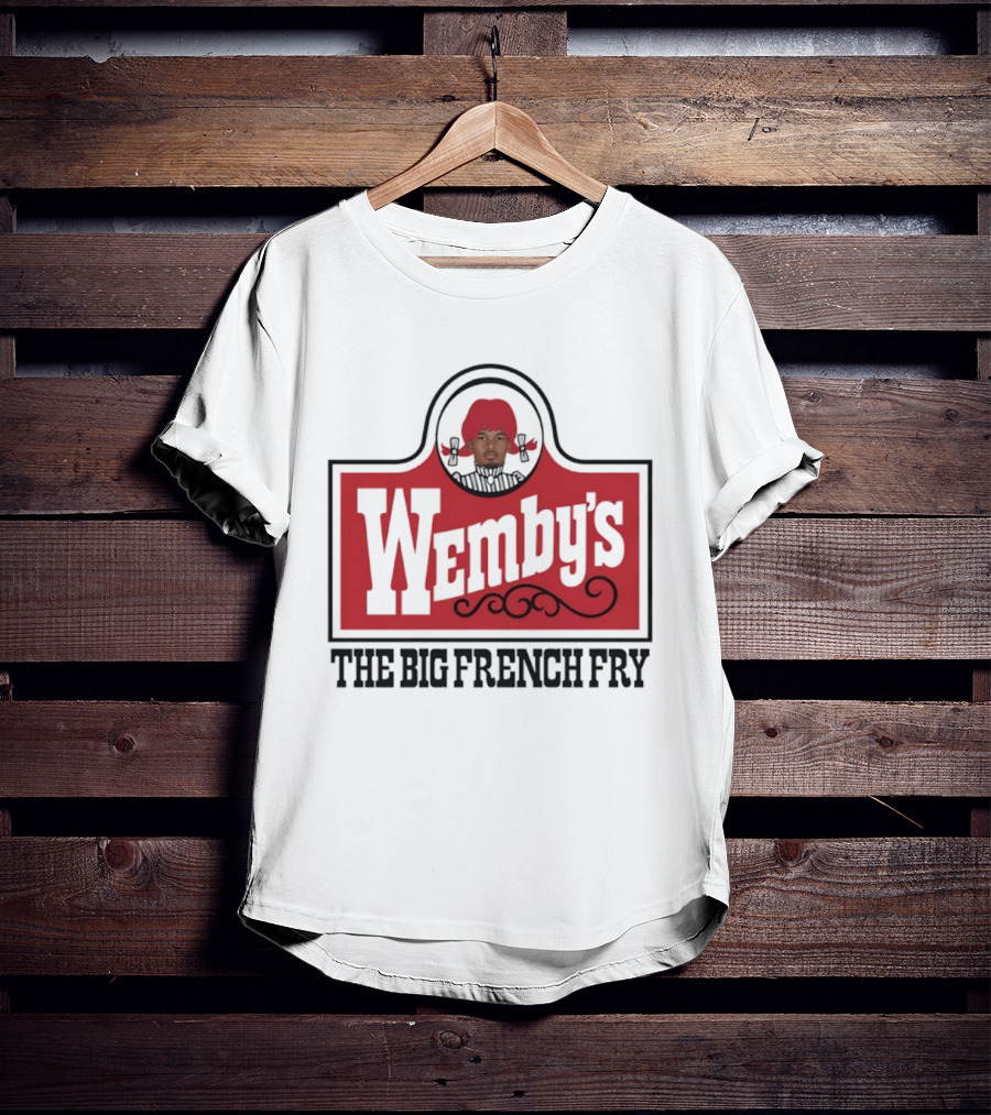 Wemby's The Big French Fry Victor Wemby's Spurs T-Shirt