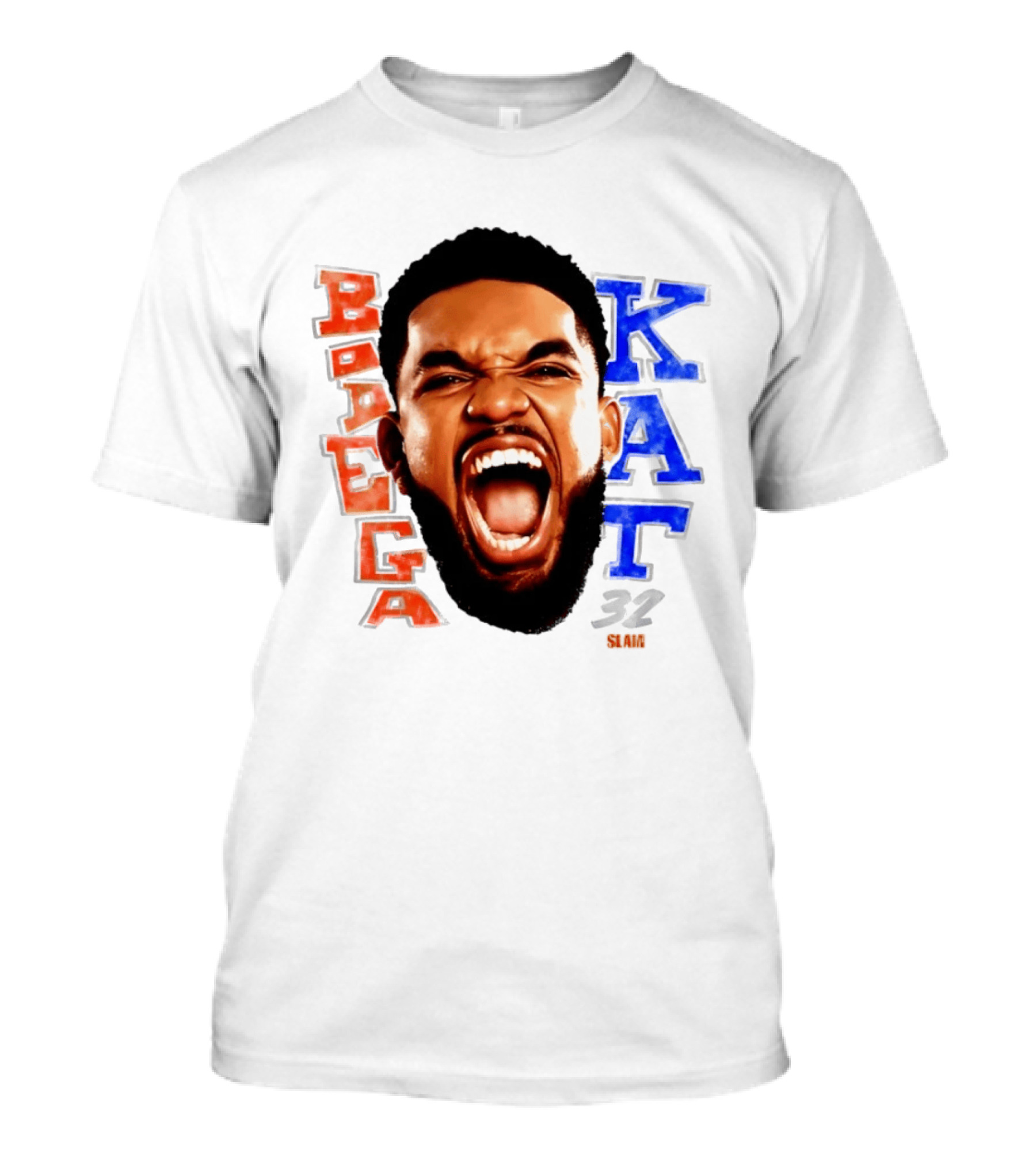 Big Bodega KAT 32 SLAM New York Knicks Karl Anthony Towns T-Shirt