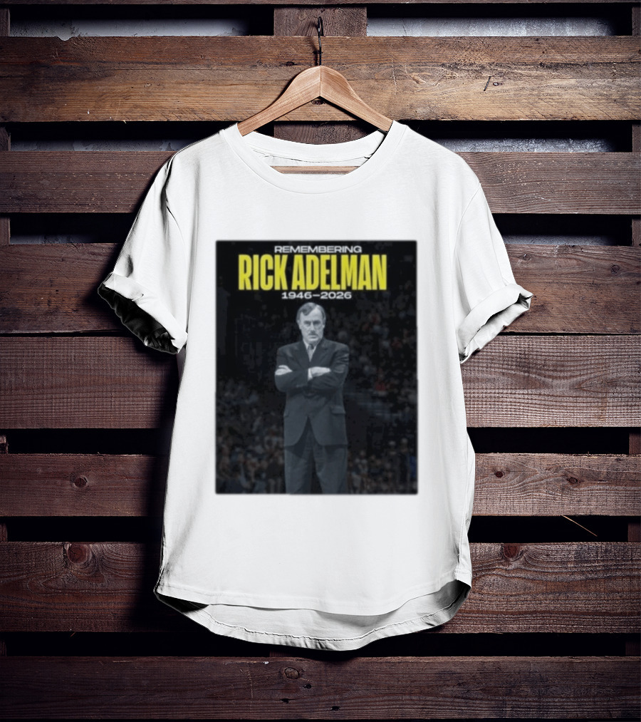Remembering Rick Adelman 1946 2026 NBA Basketball ClutchPoints T-Shirt