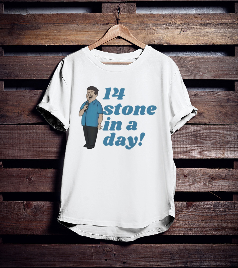 Peter Kay 14 Stone In A Day Stand Up Comedy British Comedian T-Shirt