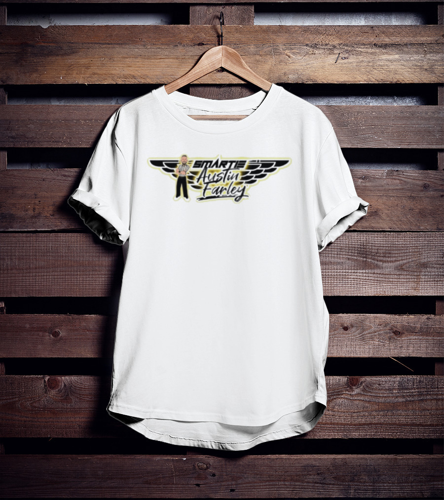 Smarte Austin Farley Referee Sports Wings T-Shirt