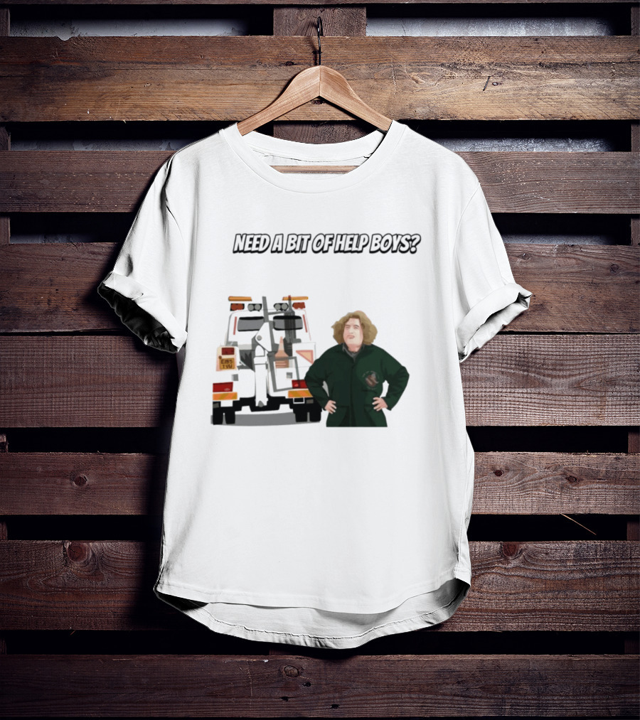 NEED A BIT OF HELP BOYS Paddy Tow Truck Raymond Stantz T-Shirt
