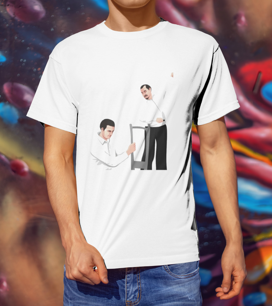 Max And Paddy Pine Barrens Christopher Moltisanti Paulie Gualtieri Chair Scene T-Shirt