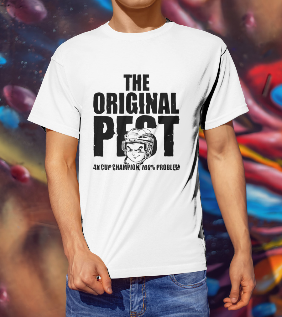 The Original Pest 4x Cup Champion 100% Problem T-Shirt