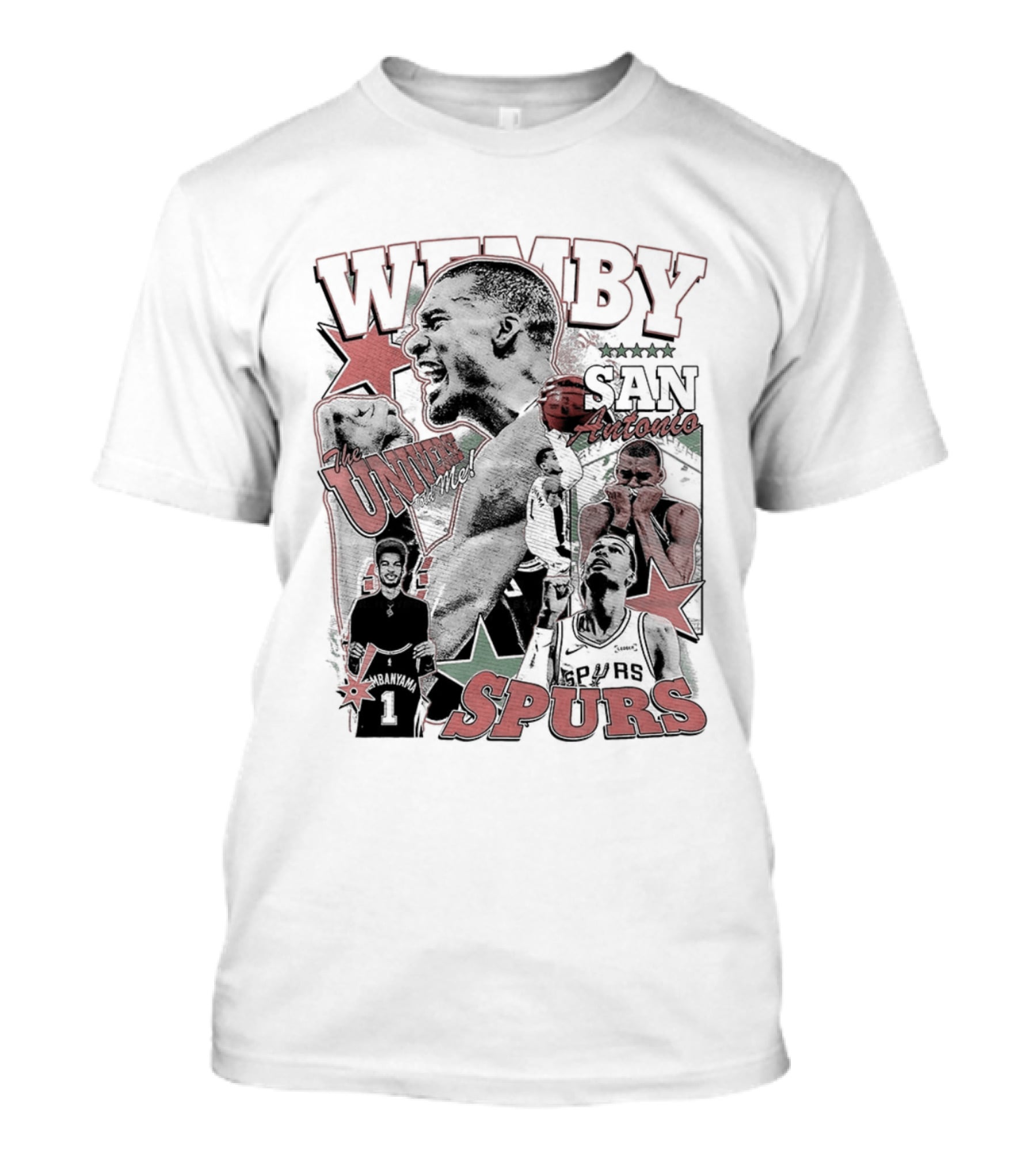 Wemby The Universe San Antonio Spurs 2026 T-Shirt