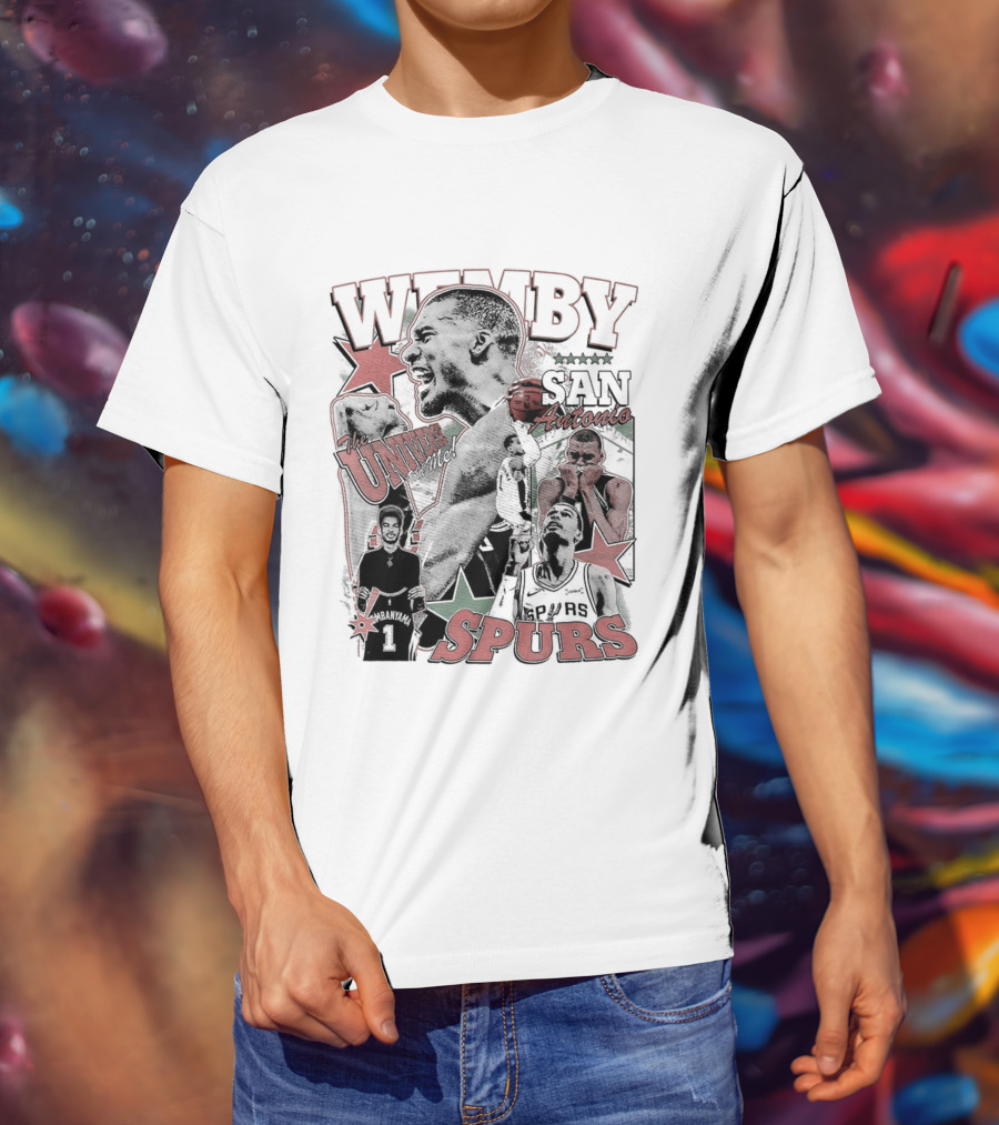 Wemby The Universe San Antonio Spurs 2026 T-Shirt