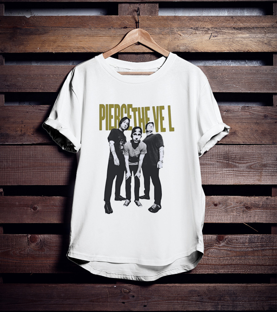 Pierce The Veil Band Vic Fuentes Tony Perry Jaime Preciado Music Fan T-Shirt