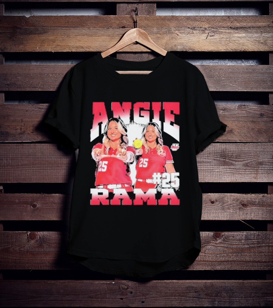 Angie Rama 25 Umass Athletics NCAA Softball T-Shirt