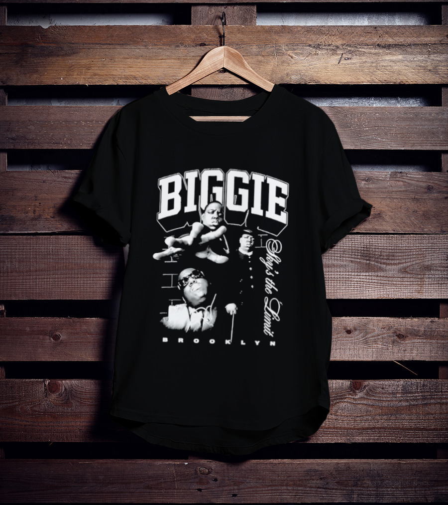 Biggie Smalls Notorious B.I.G. Brooklyn Sky's The Limit 2026 T-Shirt