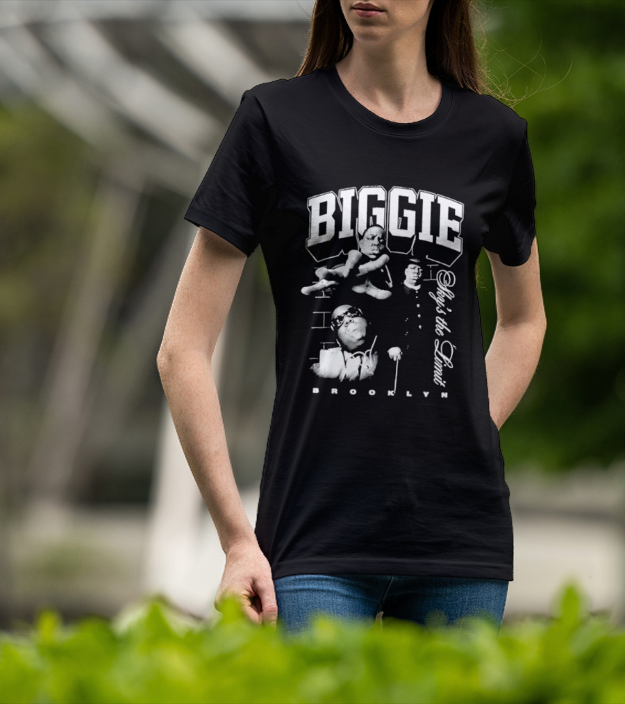 Biggie Smalls Notorious B.I.G. Brooklyn Sky's The Limit 2026 T-Shirt