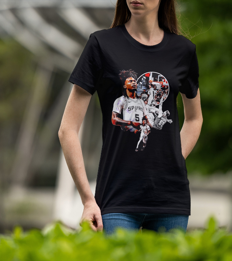 Victor Wembanyama San Antonio Spurs 2026 Basketball Game Changers T-Shirt