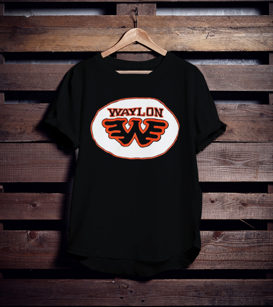 Waylon Jennings Outlaw Country Winged WW 2026 Collection T-Shirt