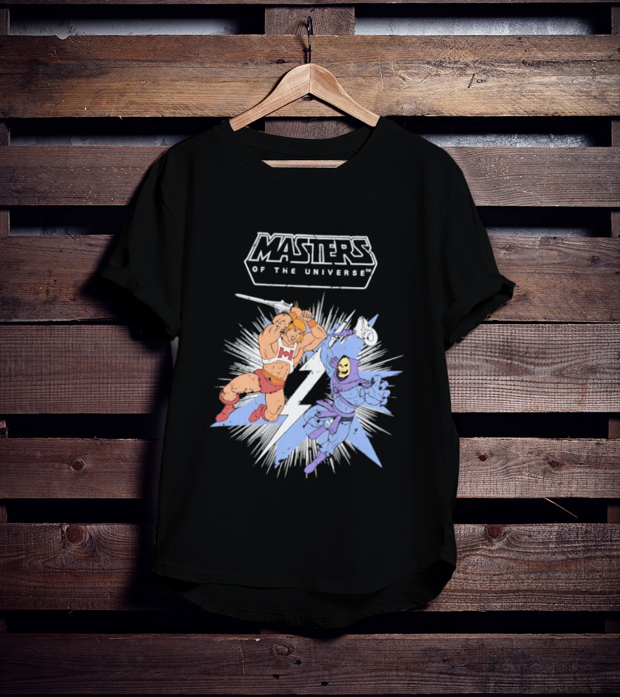 Masters Of The Universe He Man Vs Skeletor Epic Battle 2026 T-Shirt
