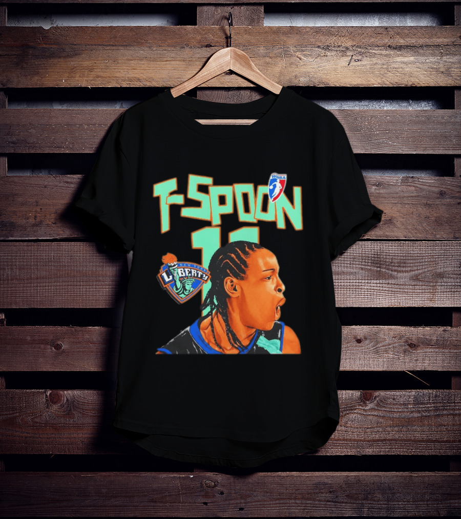 WNBA Spoon Teresa Weatherspoon New York Liberty Basketball 11 T-Shirt