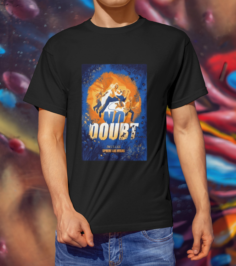 No Doubt June 3 5 6 2026 Sphere Las Vegas Concert Event T-Shirt