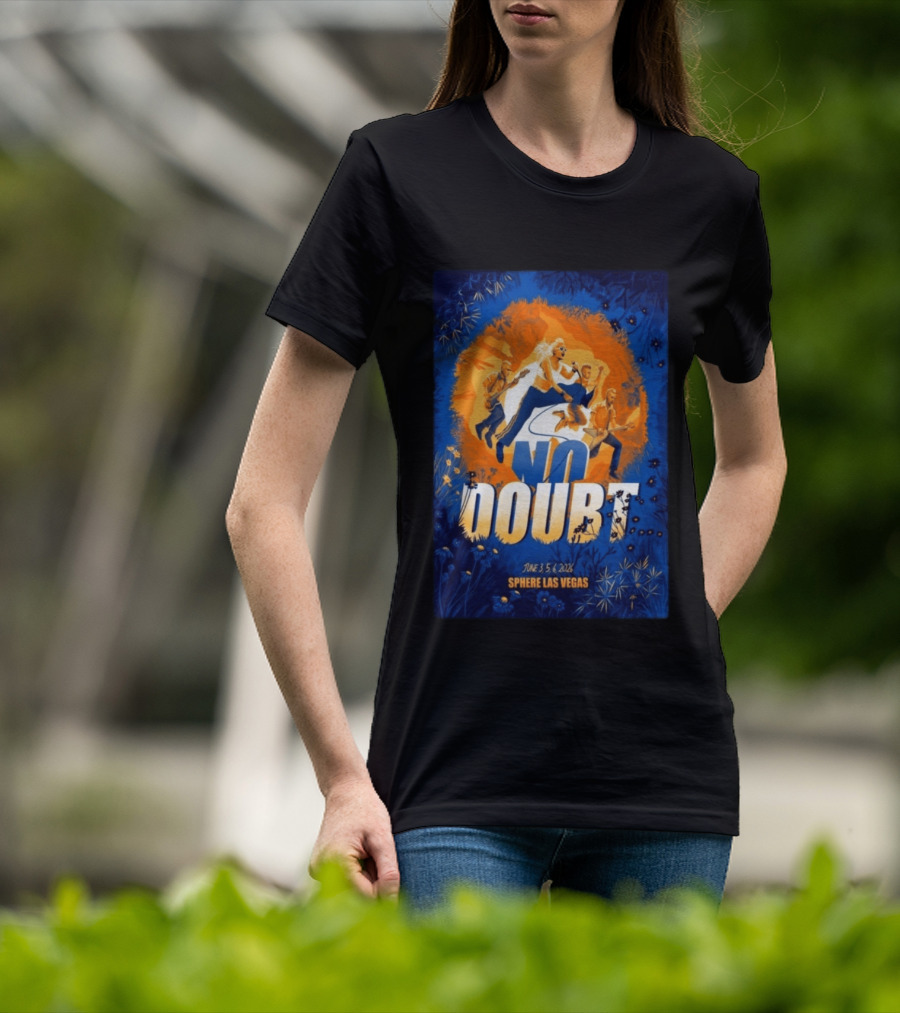 No Doubt June 3 5 6 2026 Sphere Las Vegas Concert Event T-Shirt