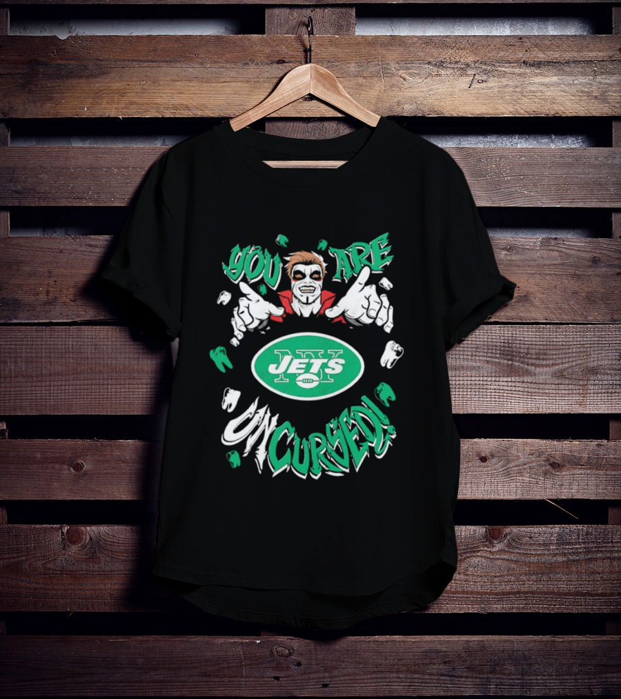 WWE You Are Uncursed Jets Danhausen X New York T-Shirt