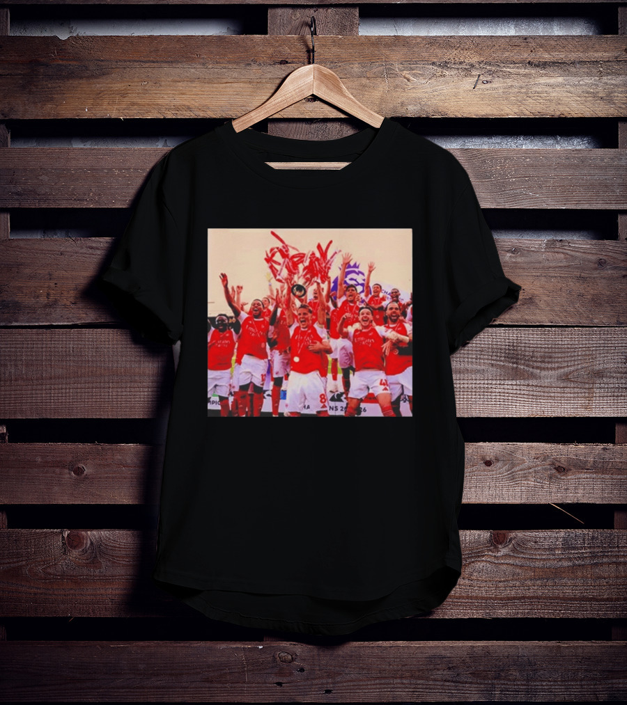 Champions Arsenal Premier League Triumph 2026 T-Shirt