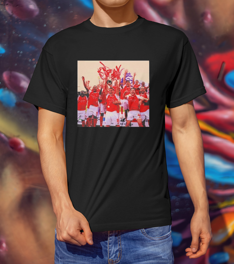 Champions Arsenal Premier League Triumph 2026 T-Shirt