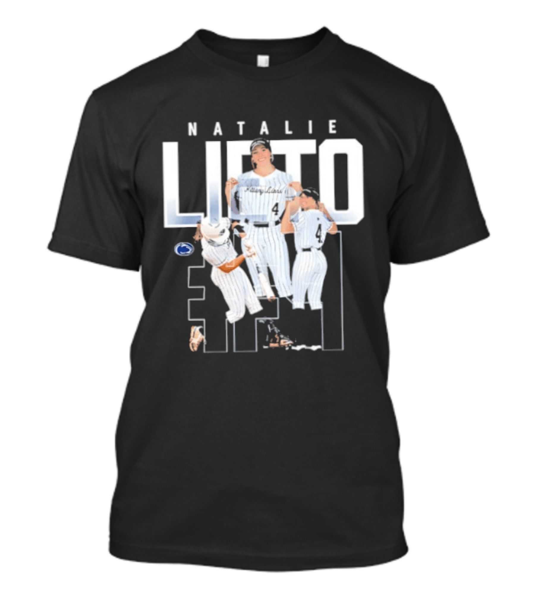 Natalie Lieto Penn State NCAA Softball Team Celebration T-Shirt