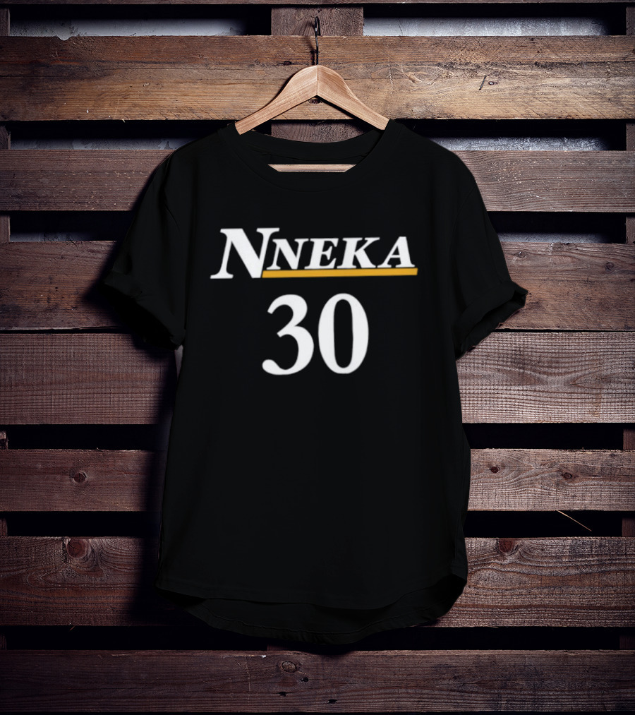 Nneka 30 Los Angeles Sparks WNBA 2026 Name And Number T-Shirt