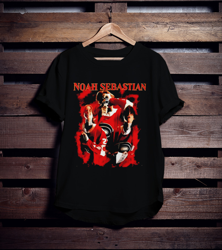 Noah Sebastian Collage Red Sports T-Shirt