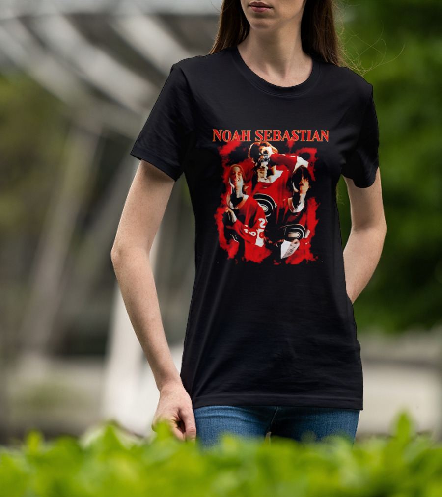 Noah Sebastian Collage Red Sports T-Shirt