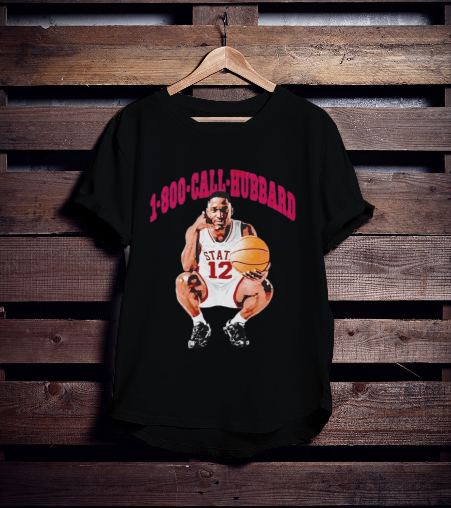 1 800 Call Hubbard State 12 Mississippi Bulldogs T-Shirt