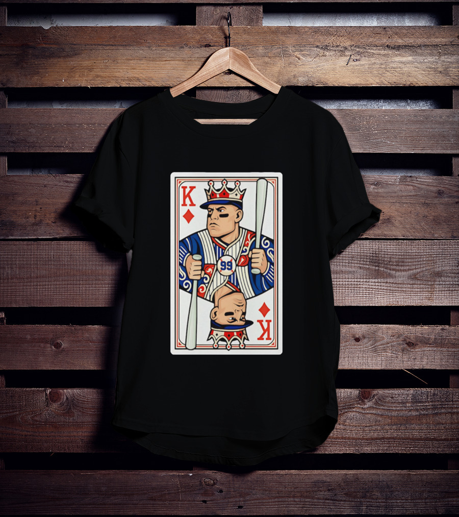 Aaron Judge New York Yankees King Of Diamonds 99 Batting Legend T-Shirt