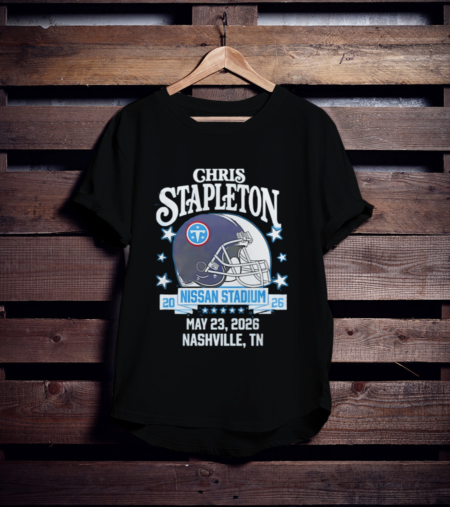 Chris Stapleton Nissan Stadium Tennessee Titans May 23 2026 Nashville TN T-Shirt