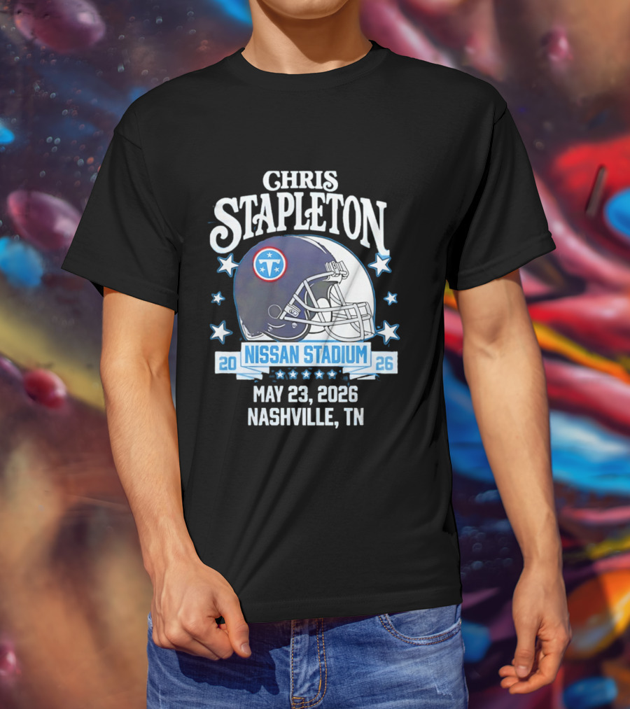 Chris Stapleton Nissan Stadium Tennessee Titans May 23 2026 Nashville TN T-Shirt