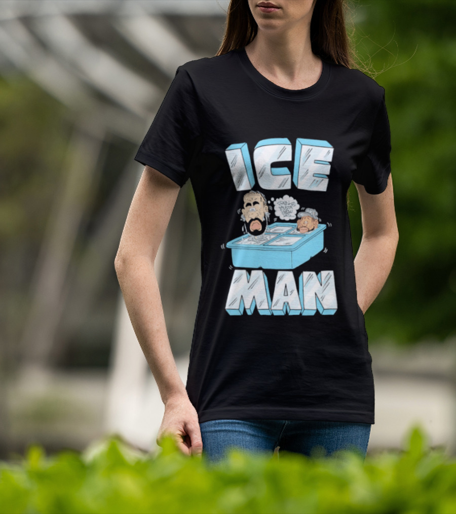 Iceman Fronko Musta Drew Diss Caricature Drake T-Shirt