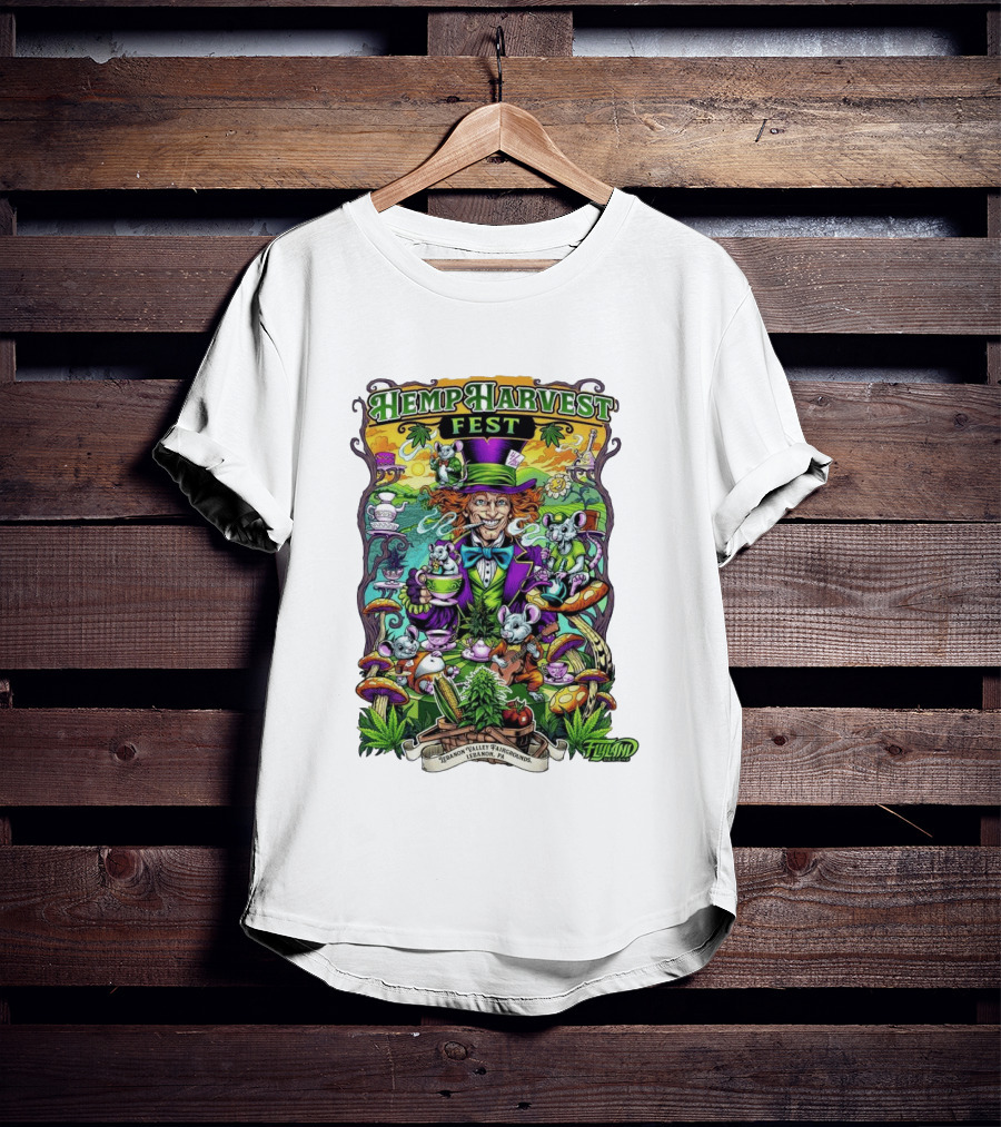 Hemp Harvest Fest 2026 Lebanon Valley Fairgrounds Tea Party T-Shirt
