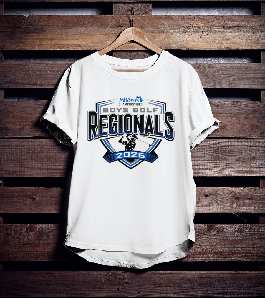 MHSAA Championships Boys Golf Regionals 2026 T-Shirt