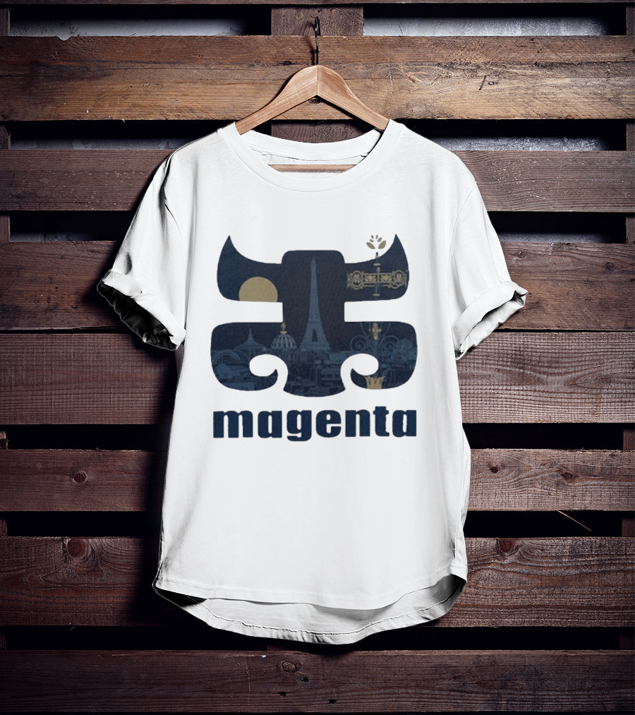 Magenta Skateboards Magenpath Ipath Eiffel Tower Paris Collab T-Shirt