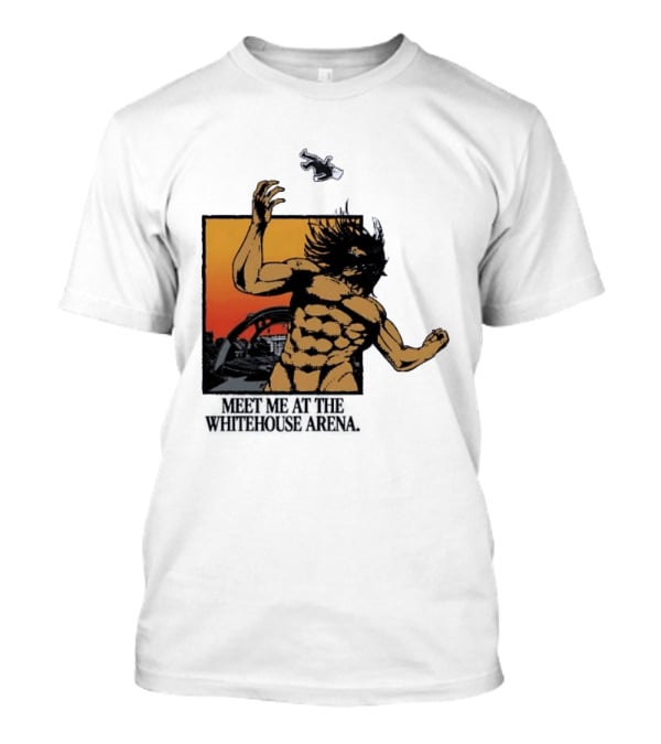 Meet Me At The Whitehouse Arena Attack On Titan Giant T-Shirt