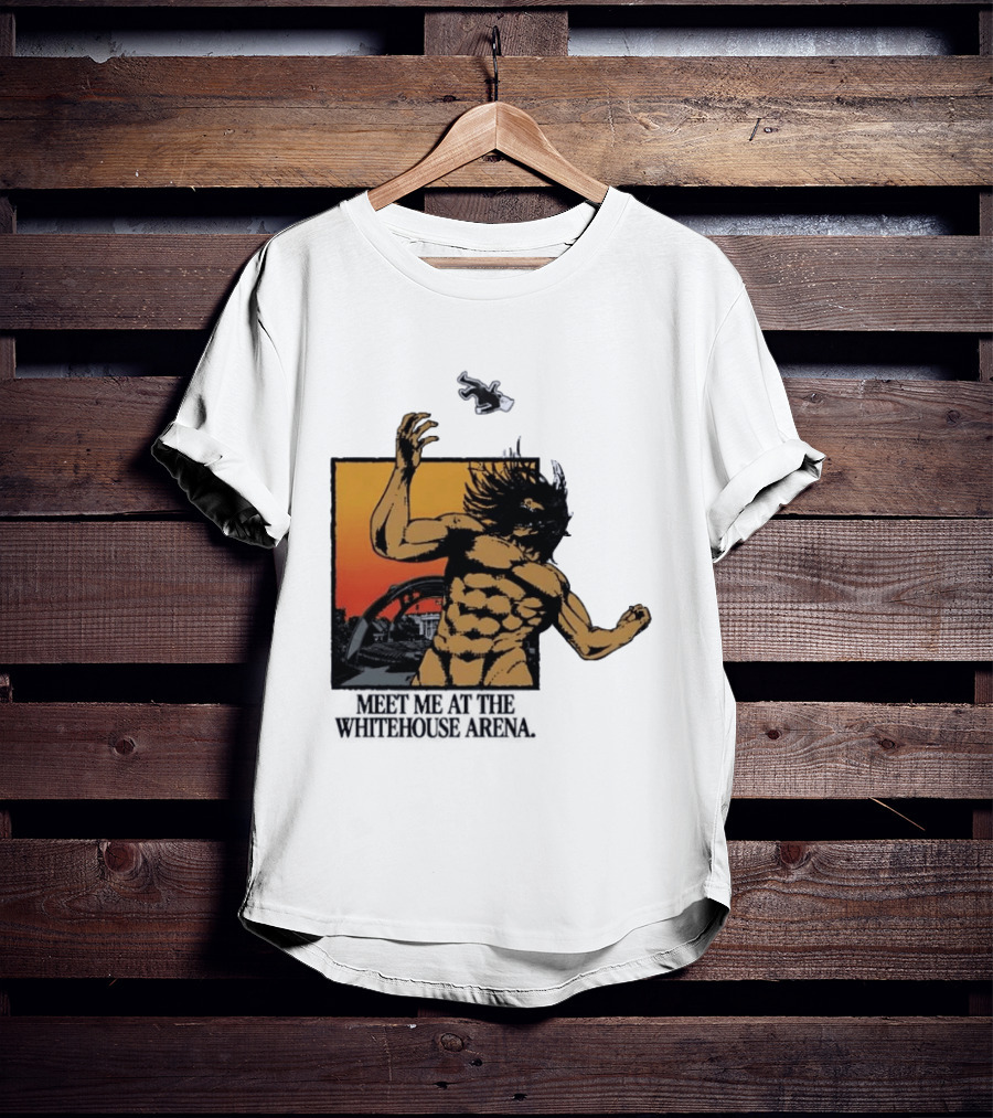 Meet Me At The Whitehouse Arena Attack On Titan Giant T-Shirt