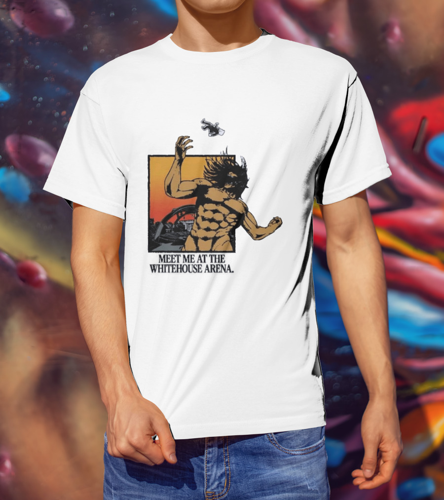 Meet Me At The Whitehouse Arena Attack On Titan Giant T-Shirt
