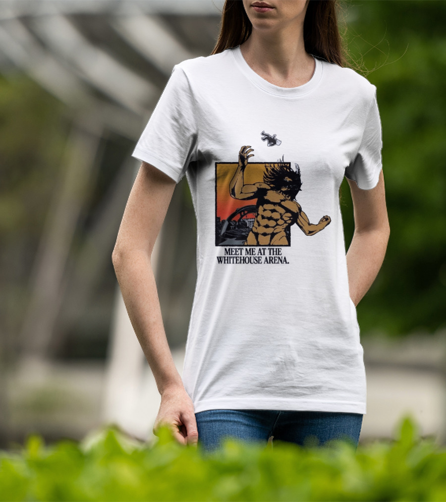 Meet Me At The Whitehouse Arena Attack On Titan Giant T-Shirt