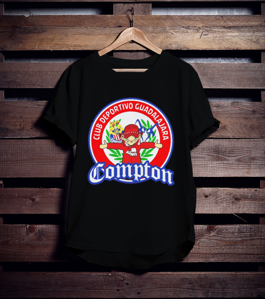 Compton Club Deportivo Guadalajara Rojiblanco T-Shirt