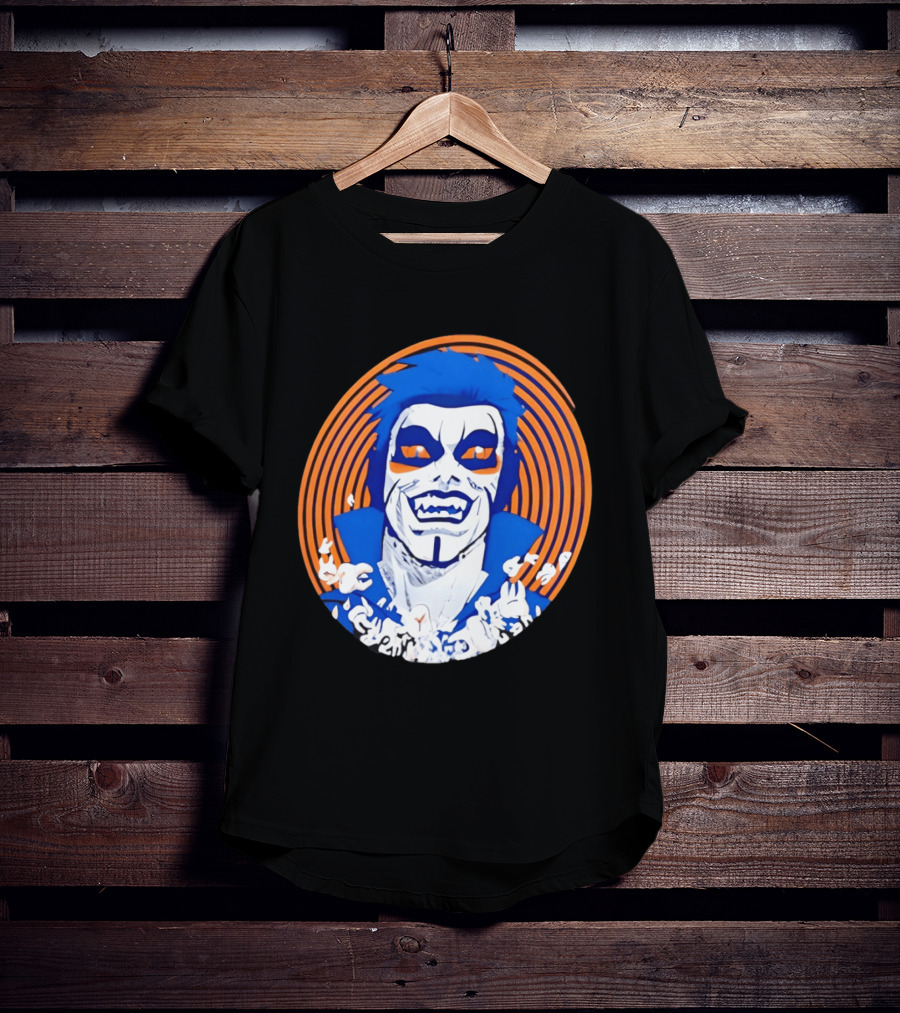 Danhausen WWE New York Knicks Basketball Uncursed Very Nice Very Evil Fan T-Shirt