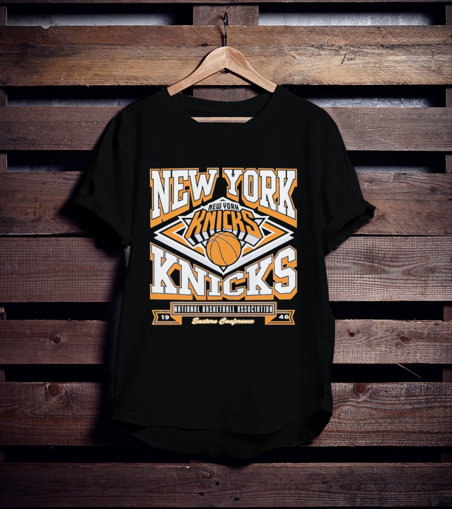New York Knicks 1946 National Basketball Association Eastern Conference Heritage 2026 Season T-Shirt