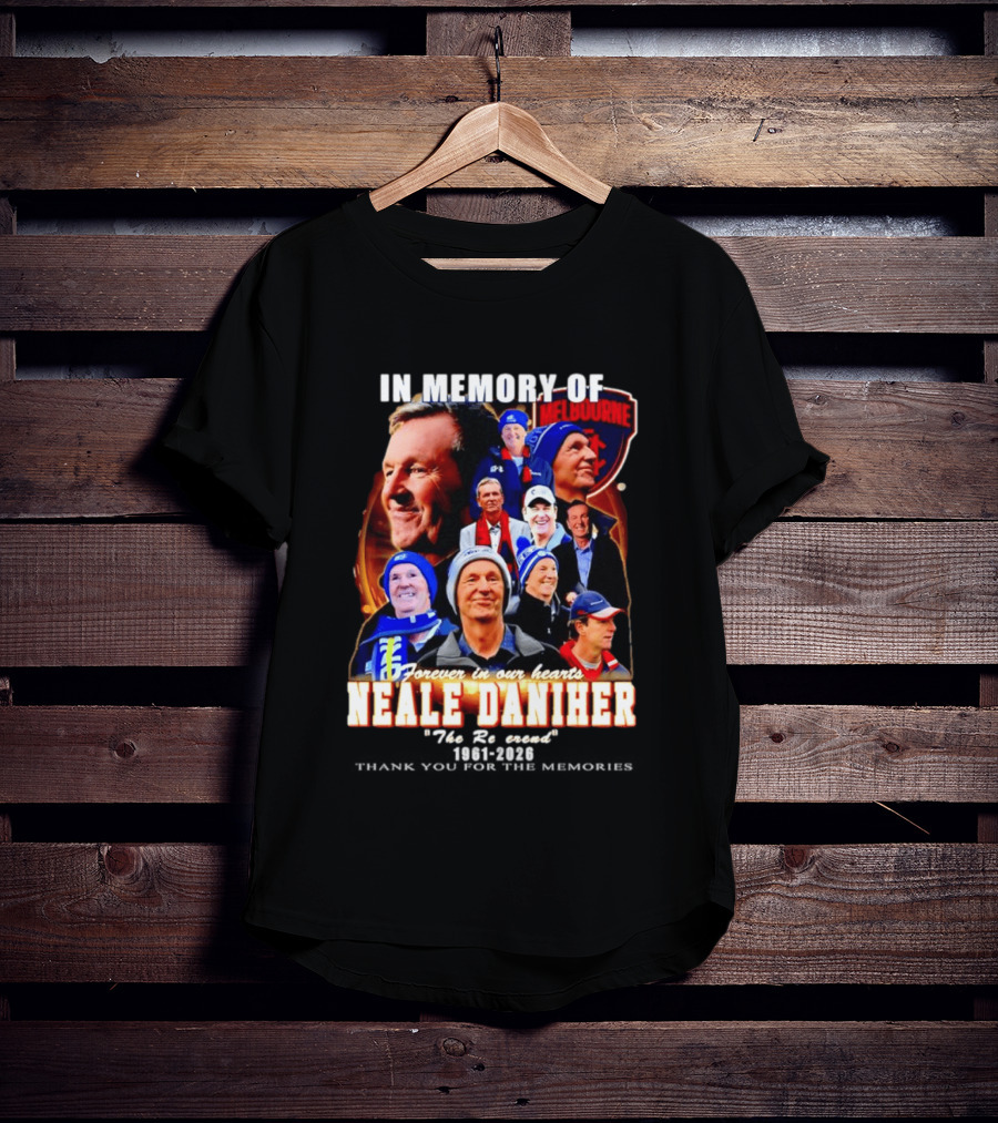 In Memory Of Melbourne Neale Daniher Forever In Our Hearts "The Reverend T-Shirt