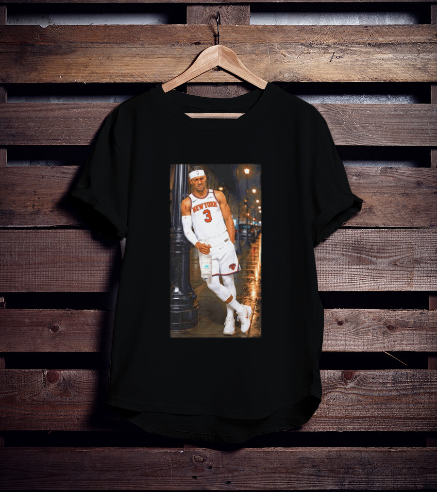 New York Knicks Josh Hart Number 3 NBA Basketball T-Shirt
