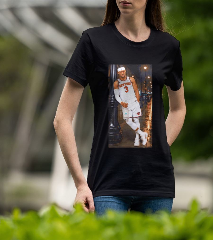 New York Knicks Josh Hart Number 3 NBA Basketball T-Shirt
