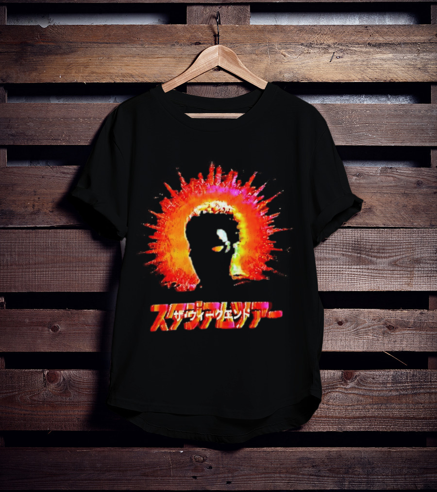The Weeknd Cyberpunk Japanese Art Explosion T-Shirt