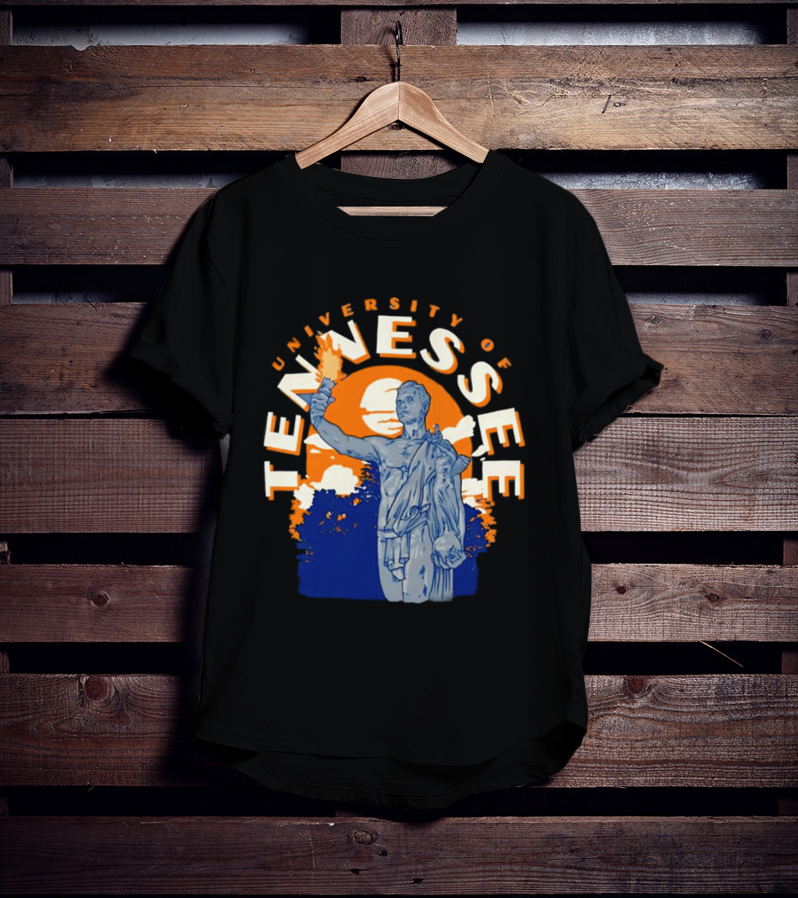 University Of Tennessee Torchbearer Sunset Scene T-Shirt