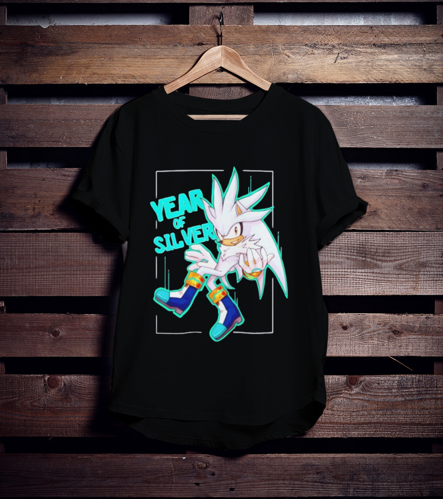 Year Of Silver Hedgehog Classic Character T-Shirt