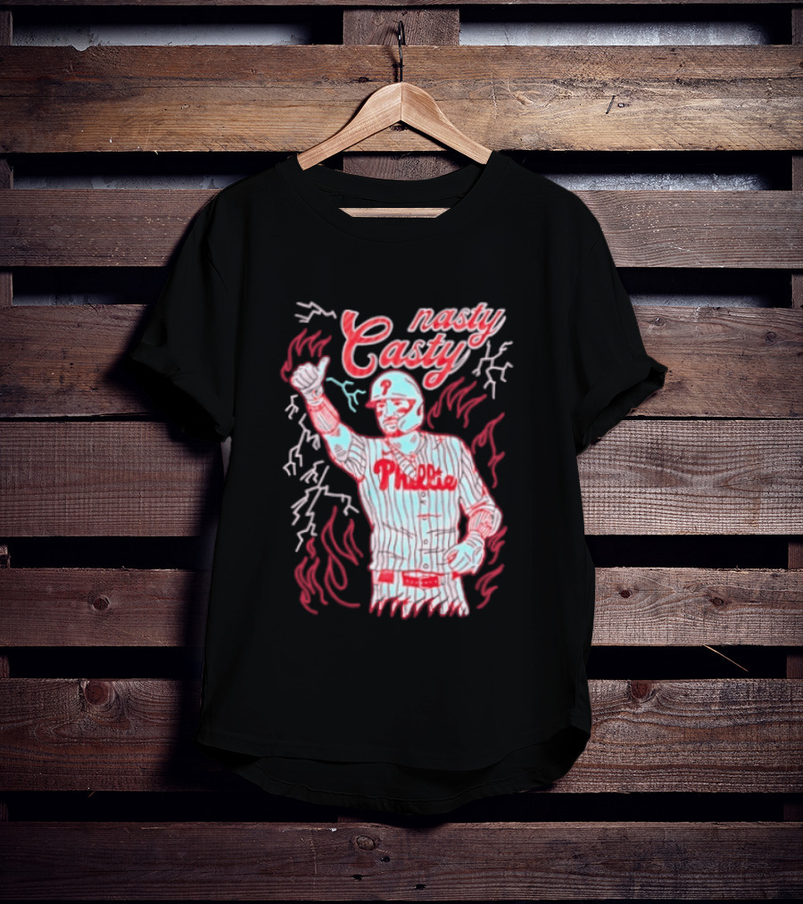 Nasty Casty Philadelphia Phillies Bryce Harper T-Shirt