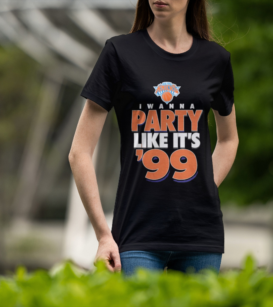 New York Knicks I Wanna Party Like It's '99 T-Shirt